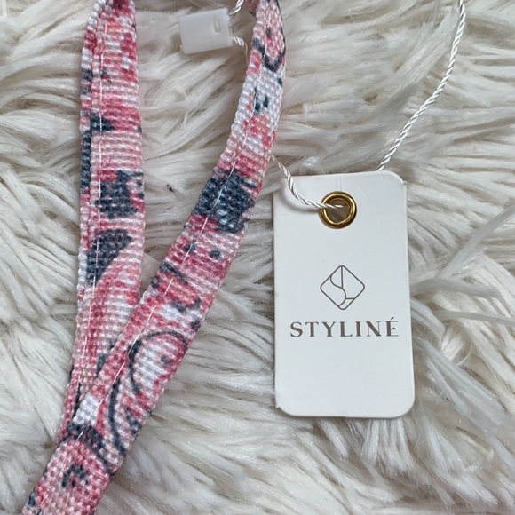 🎉2X HP🎉 Styliné Paisley Clutch Wristlet 💗 Pink & Gray - Picture 4 of 16